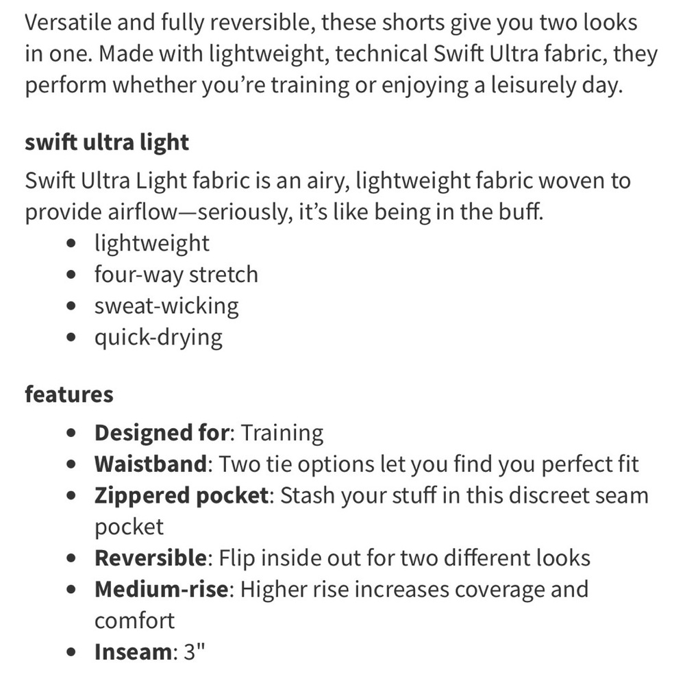 Lululemon Choose a Side Shorts - Picture 6 of 6